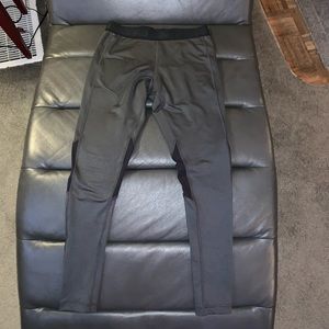 nike pro grey leggings run small